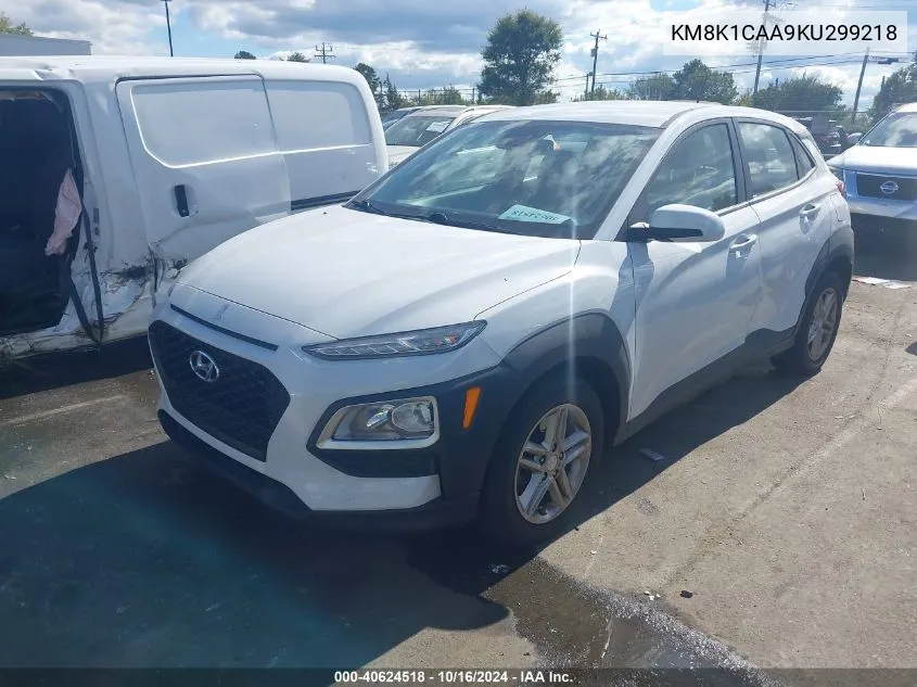 KM8K1CAA9KU299218 2019 Hyundai Kona Se