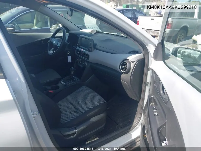 KM8K1CAA9KU299218 2019 Hyundai Kona Se