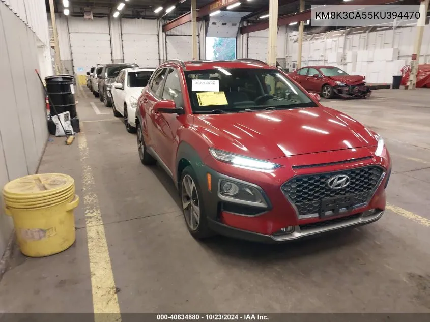 KM8K3CA55KU394470 2019 Hyundai Kona Limited