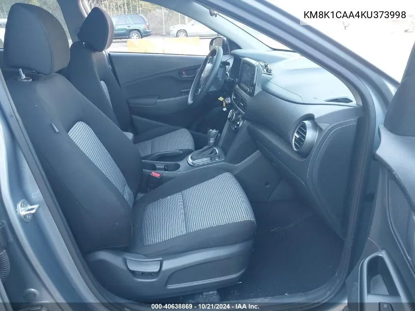 KM8K1CAA4KU373998 2019 Hyundai Kona Se