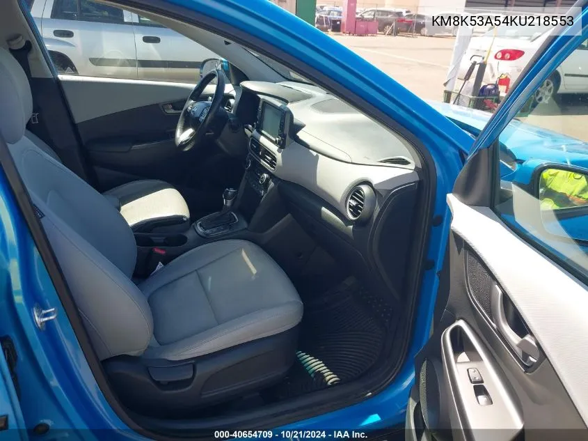 KM8K53A54KU218553 2019 Hyundai Kona Ultimate