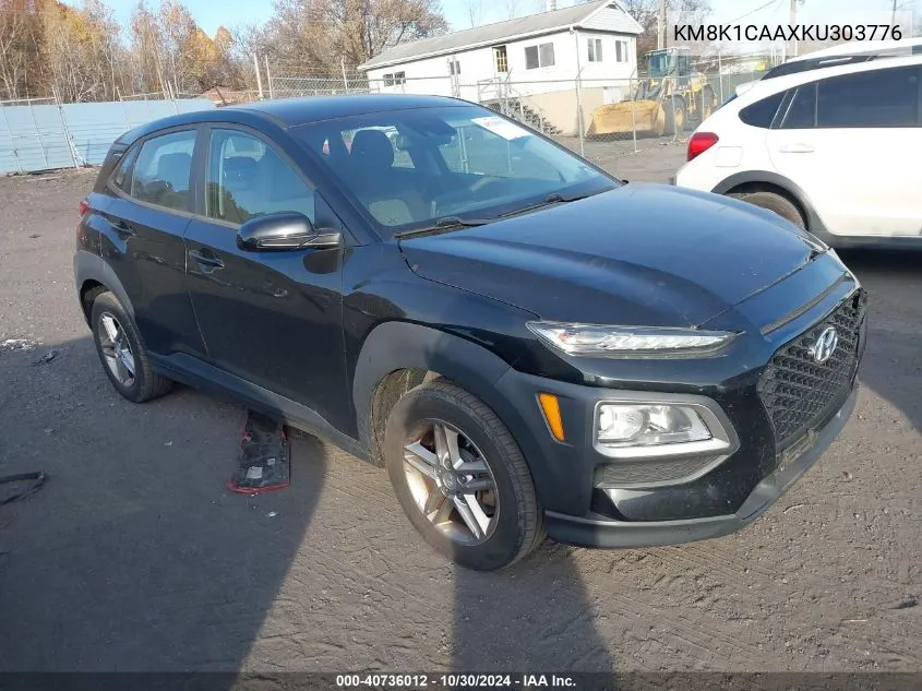 KM8K1CAAXKU303776 2019 Hyundai Kona Se