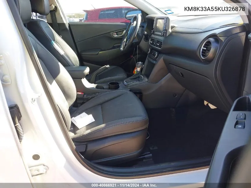 KM8K33A55KU326878 2019 Hyundai Kona Limited