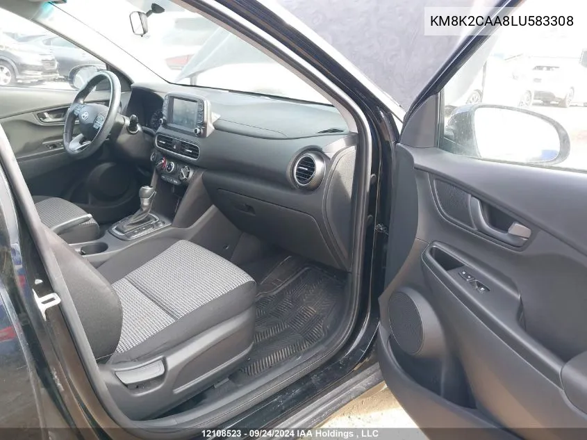 KM8K2CAA8LU583308 2020 Hyundai Kona Sel