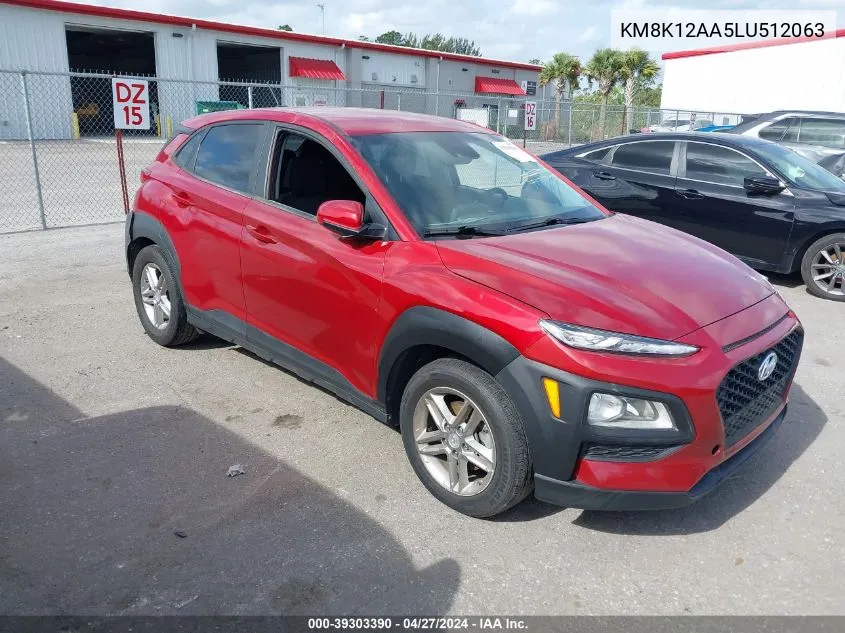 KM8K12AA5LU512063 2020 Hyundai Kona Se