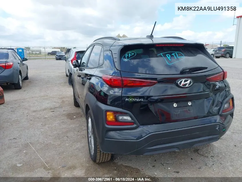 KM8K22AA9LU491358 2020 Hyundai Kona Sel