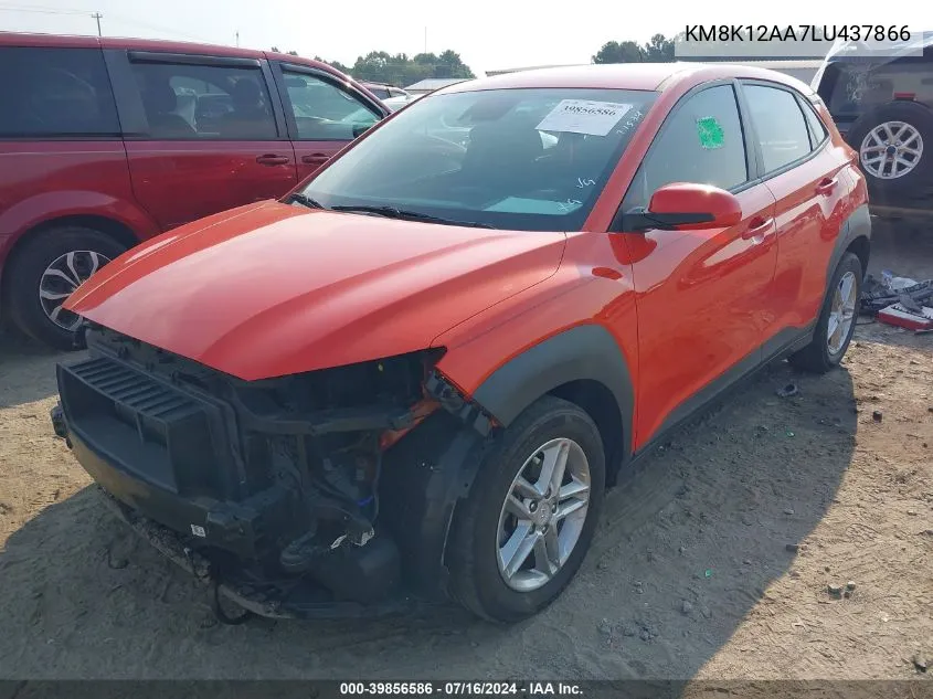 KM8K12AA7LU437866 2020 Hyundai Kona Se