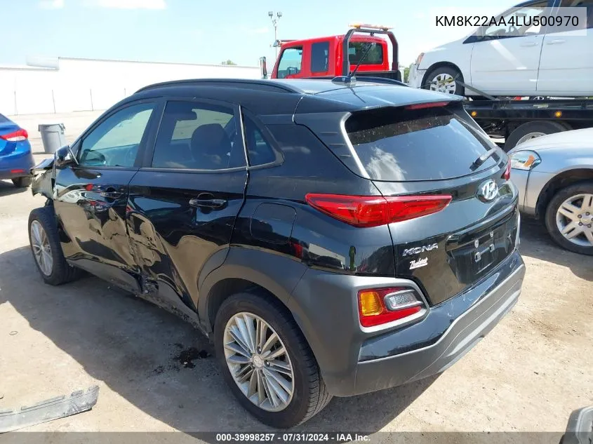 KM8K22AA4LU500970 2020 Hyundai Kona Sel