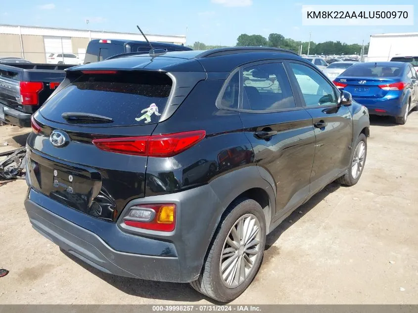 KM8K22AA4LU500970 2020 Hyundai Kona Sel