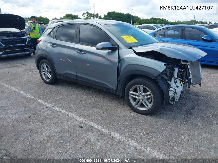 KM8K12AA1LU427107 2020 Hyundai Kona Se