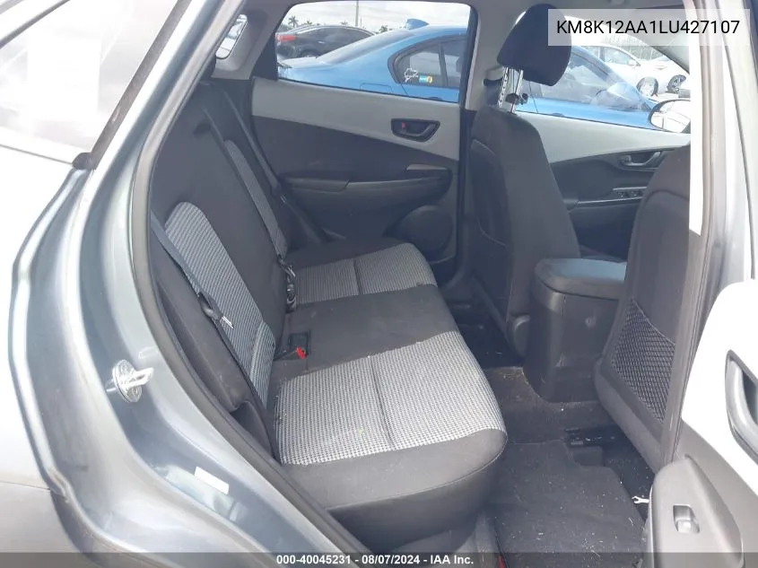 KM8K12AA1LU427107 2020 Hyundai Kona Se