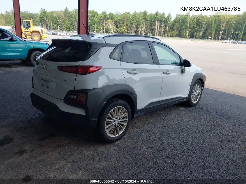 KM8K2CAA1LU463785 2020 Hyundai Kona Sel