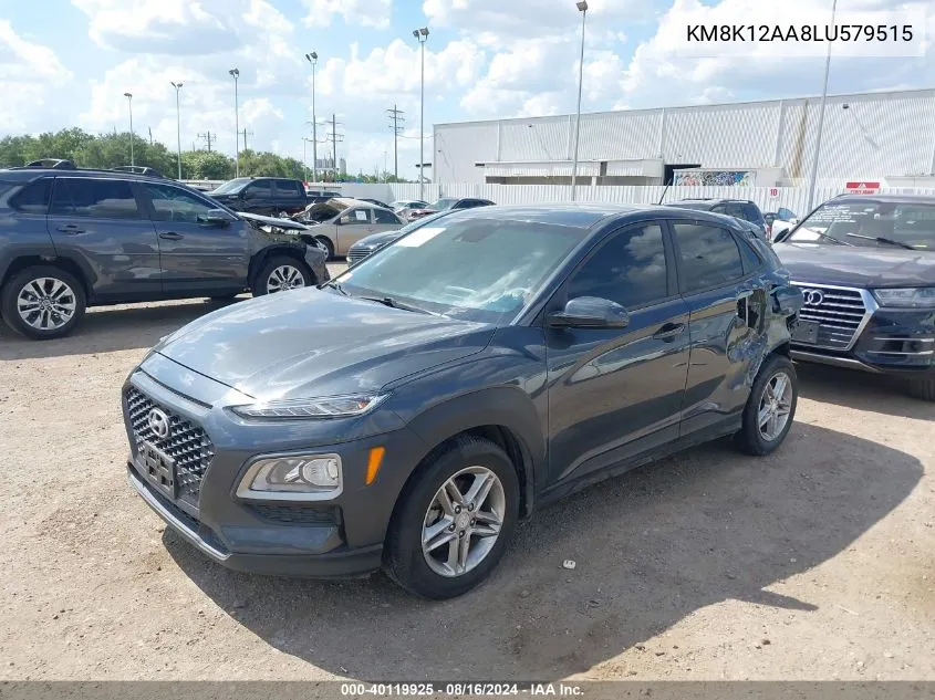 KM8K12AA8LU579515 2020 Hyundai Kona Se