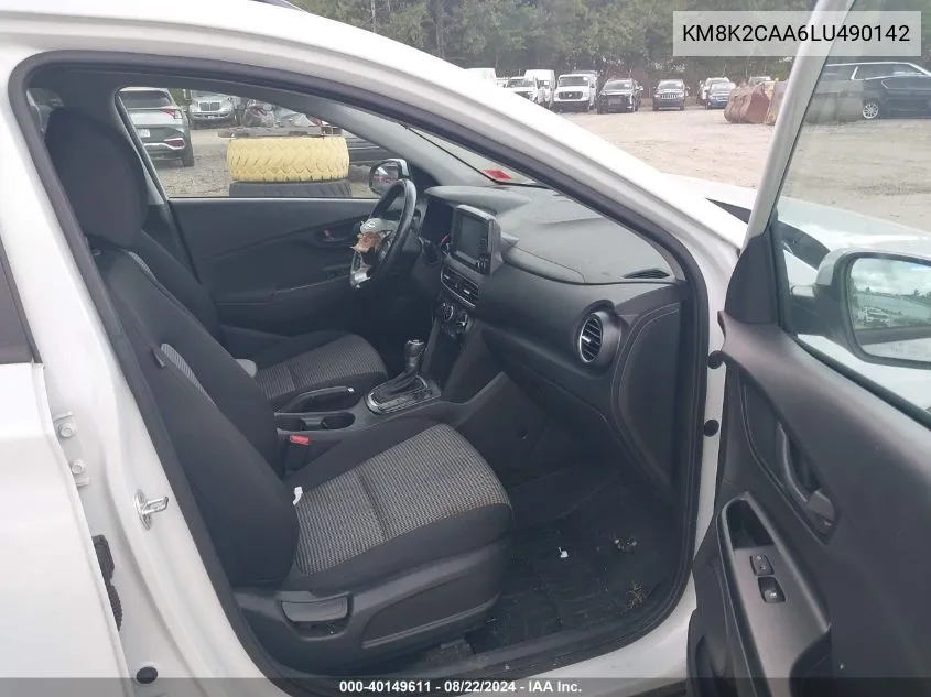 KM8K2CAA6LU490142 2020 Hyundai Kona Sel