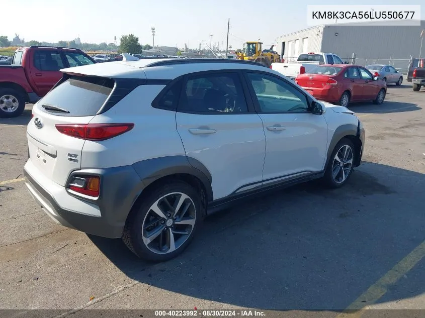 KM8K3CA56LU550677 2020 Hyundai Kona Limited