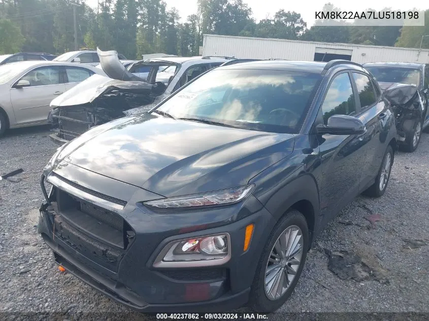 KM8K22AA7LU518198 2020 Hyundai Kona Sel