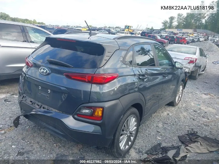 KM8K22AA7LU518198 2020 Hyundai Kona Sel