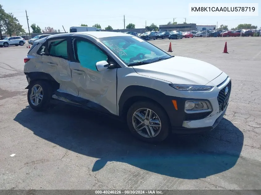 KM8K1CAA0LU578719 2020 Hyundai Kona Se