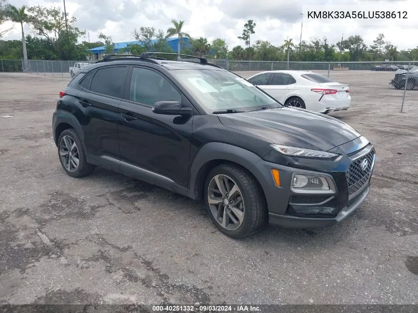 KM8K33A56LU538612 2020 Hyundai Kona Limited