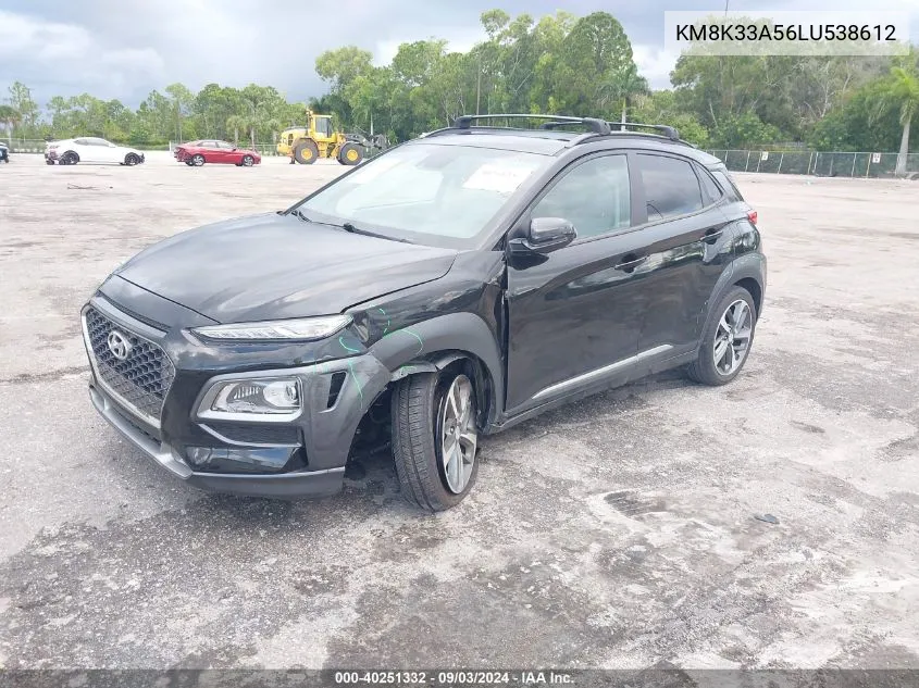 KM8K33A56LU538612 2020 Hyundai Kona Limited