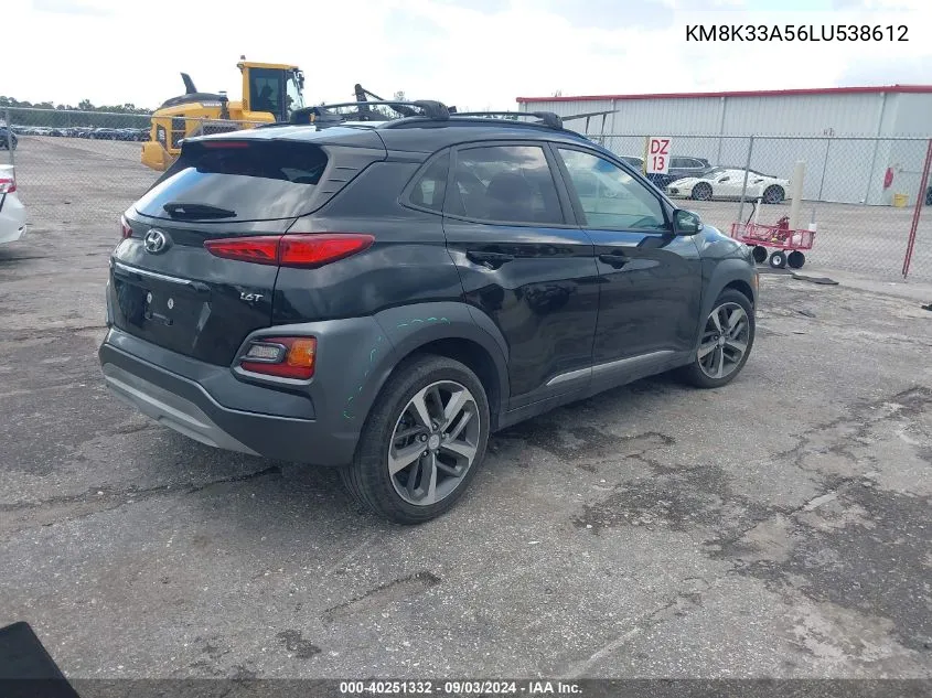 KM8K33A56LU538612 2020 Hyundai Kona Limited