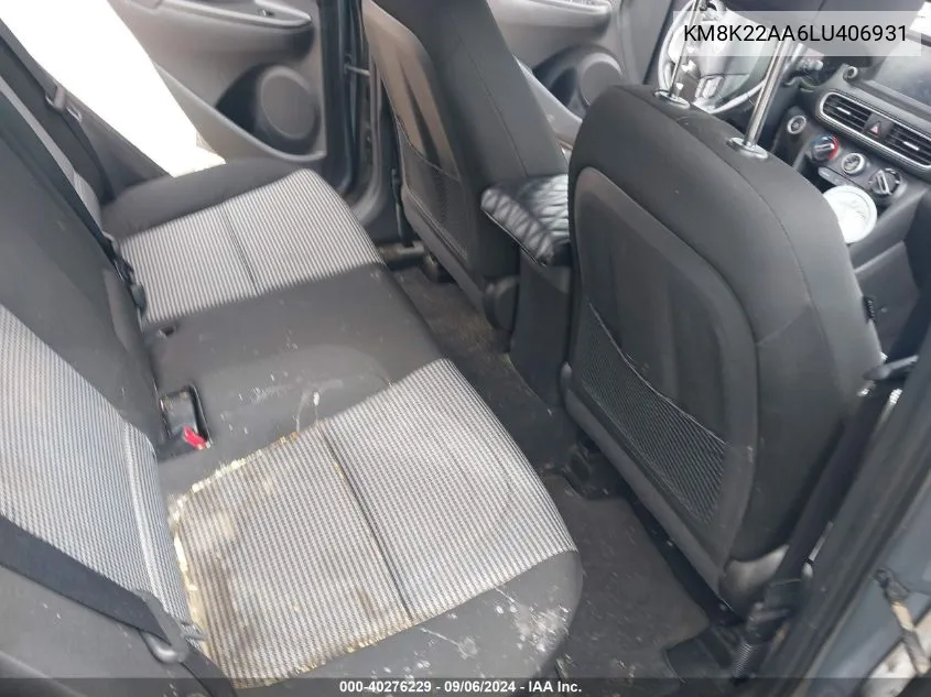 KM8K22AA6LU406931 2020 Hyundai Kona Sel