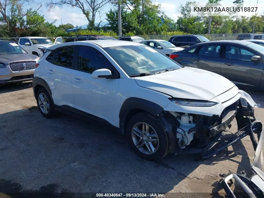 KM8K12AA8LU518827 2020 Hyundai Kona Se