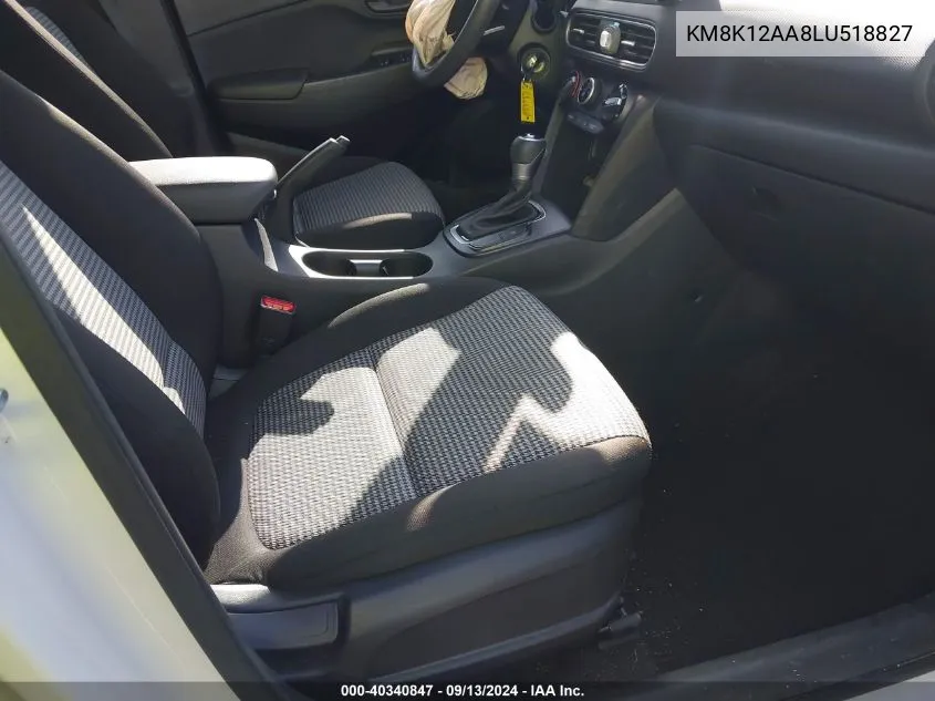 KM8K12AA8LU518827 2020 Hyundai Kona Se