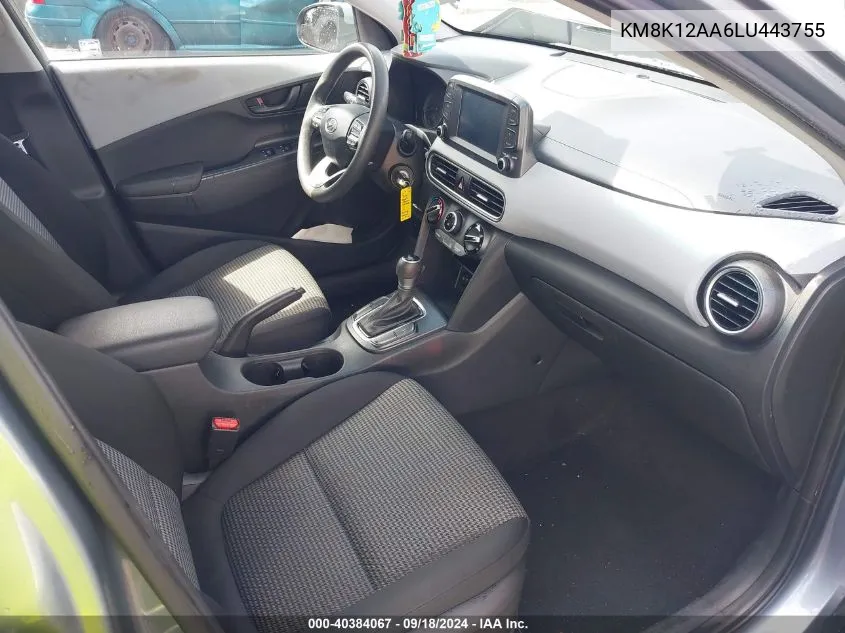 KM8K12AA6LU443755 2020 Hyundai Kona Se