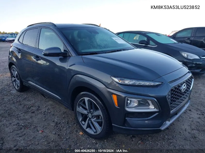 KM8K53A53LU523852 2020 Hyundai Kona Ultimate