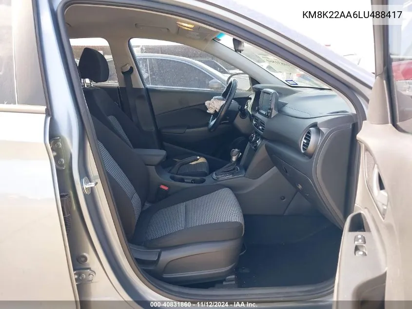 KM8K22AA6LU488417 2020 Hyundai Kona Sel