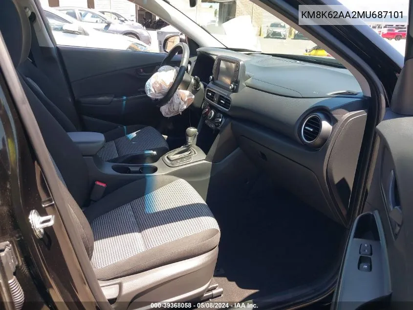 KM8K62AA2MU687101 2021 Hyundai Kona Sel Plus