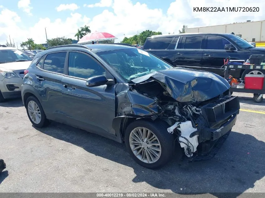 KM8K22AA1MU720620 2021 Hyundai Kona Sel