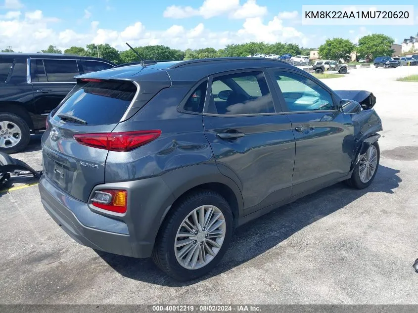 KM8K22AA1MU720620 2021 Hyundai Kona Sel