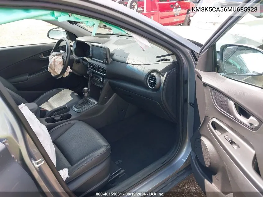 KM8K5CA56MU685928 2021 Hyundai Kona Ultimate