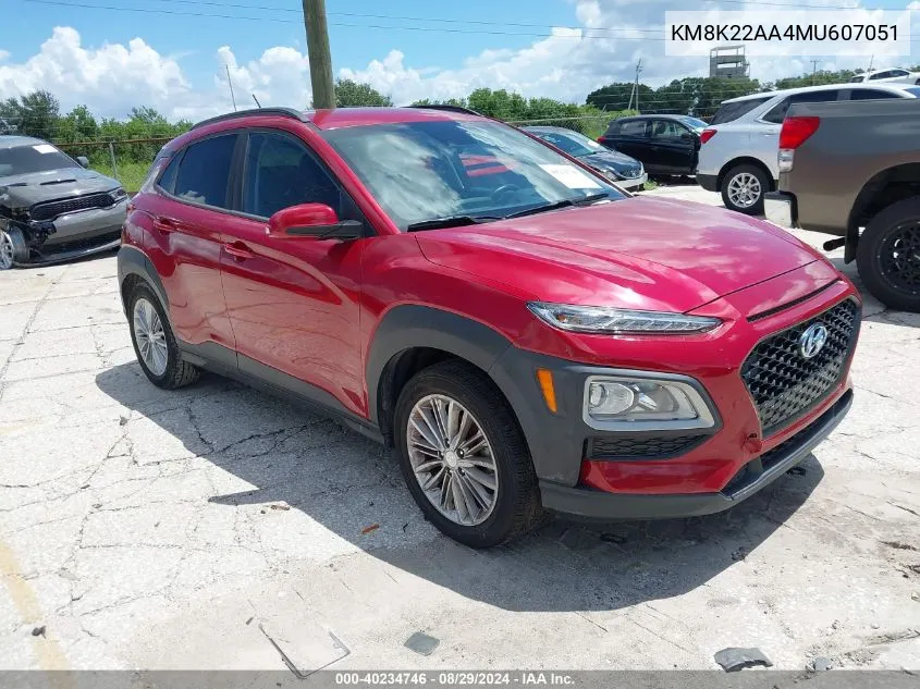 KM8K22AA4MU607051 2021 Hyundai Kona Sel