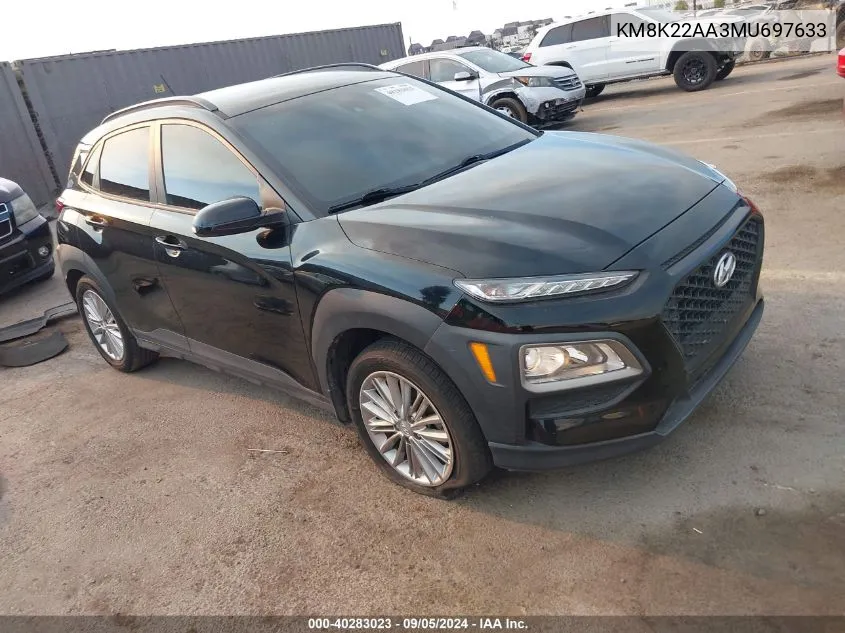 KM8K22AA3MU697633 2021 Hyundai Kona Sel