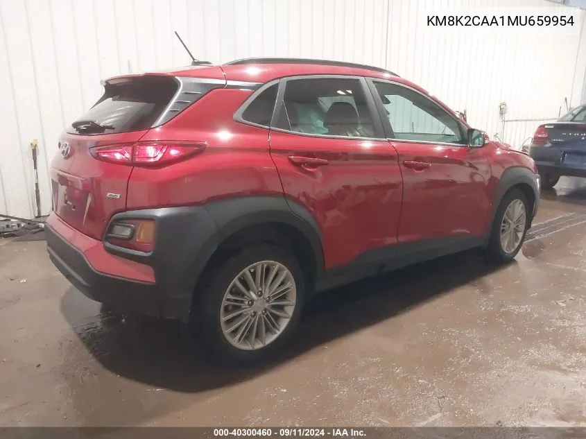 KM8K2CAA1MU659954 2021 Hyundai Kona Sel