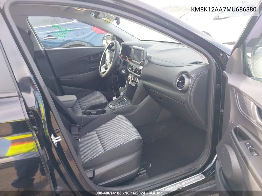 KM8K12AA7MU686380 2021 Hyundai Kona Se