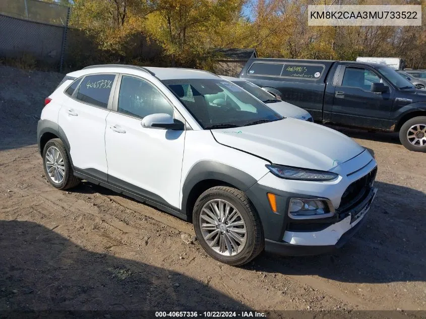 KM8K2CAA3MU733522 2021 Hyundai Kona Sel