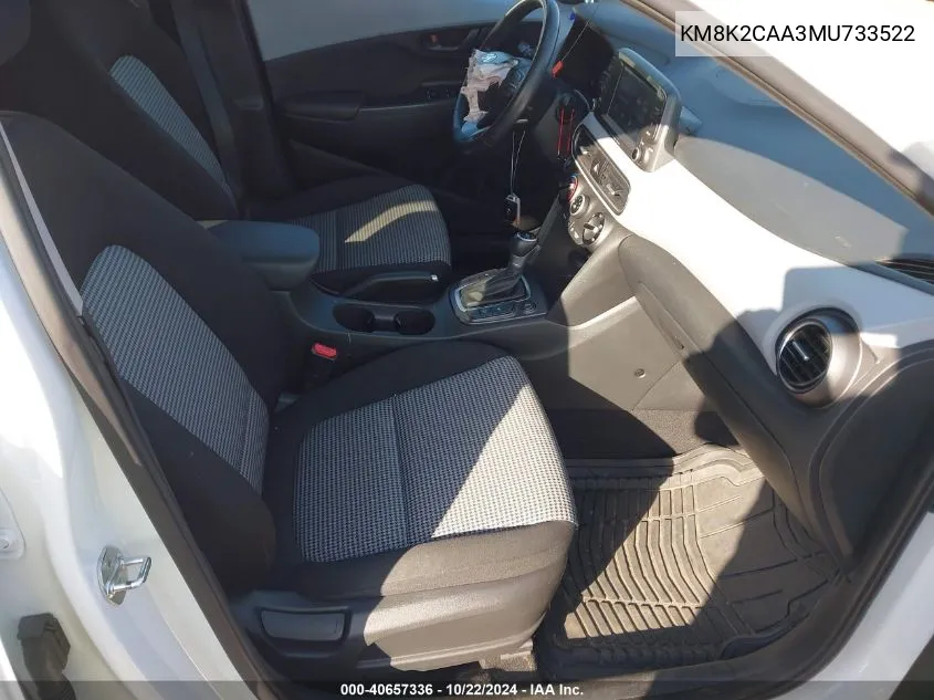 KM8K2CAA3MU733522 2021 Hyundai Kona Sel