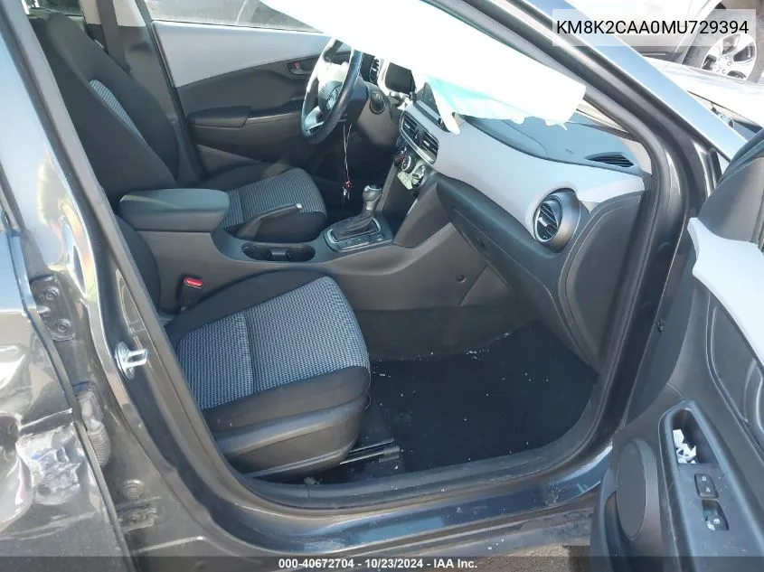 KM8K2CAA0MU729394 2021 Hyundai Kona Sel