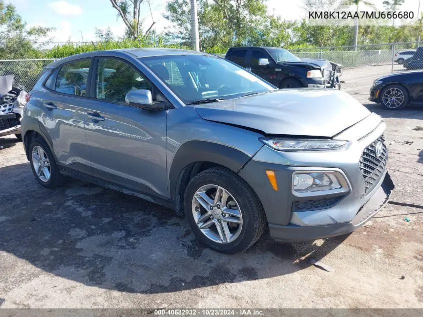 KM8K12AA7MU666680 2021 Hyundai Kona Se