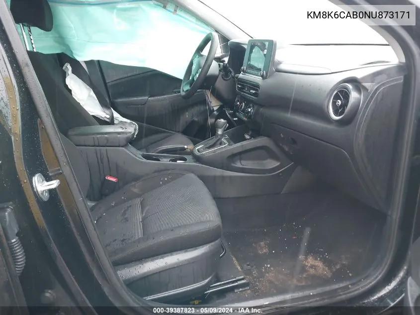 KM8K6CAB0NU873171 2022 Hyundai Kona Sel