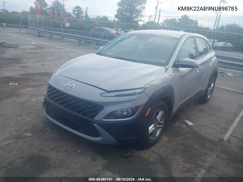 KM8K22AB9NU898785 2022 Hyundai Kona Se