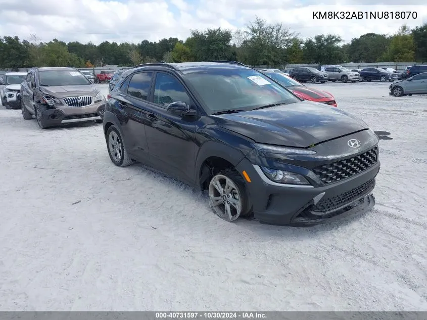 KM8K32AB1NU818070 2022 Hyundai Kona Sel