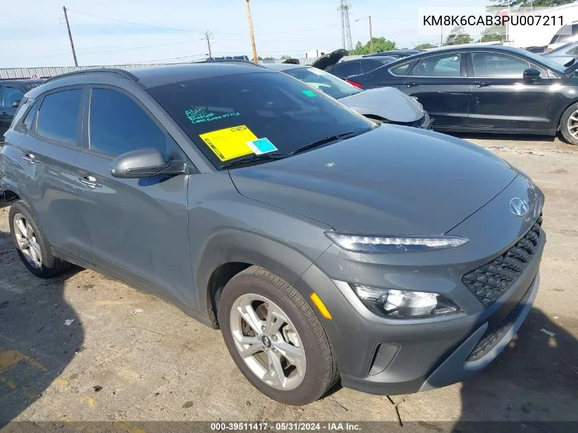 KM8K6CAB3PU007211 2023 Hyundai Kona Sel