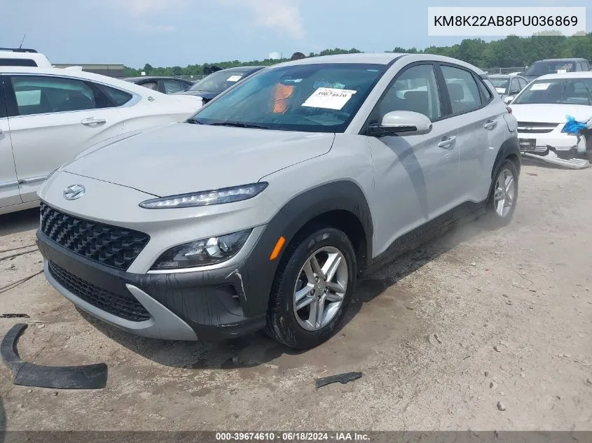 KM8K22AB8PU036869 2023 Hyundai Kona Se