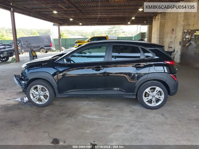 2023 Hyundai Kona Sel VIN: KM8K6CAB6PU054135 Lot: 39841897