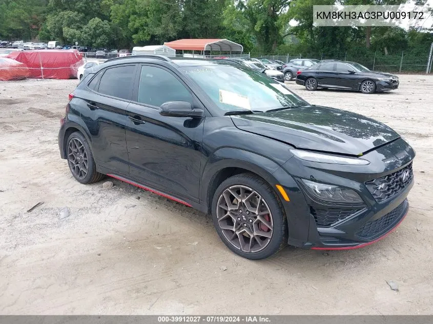 2023 Hyundai Kona N VIN: KM8KH3AC3PU009172 Lot: 39912027